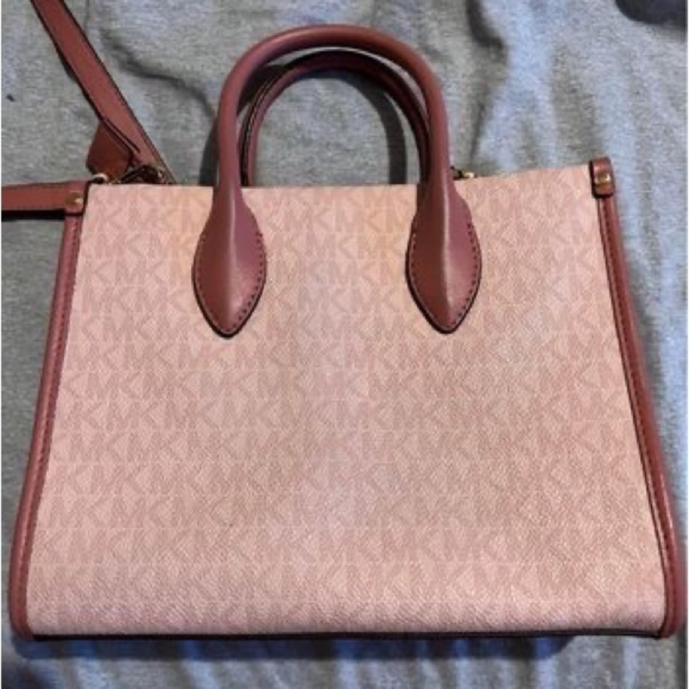 Small MK Pink Tote Bag - Picture 1 of 2